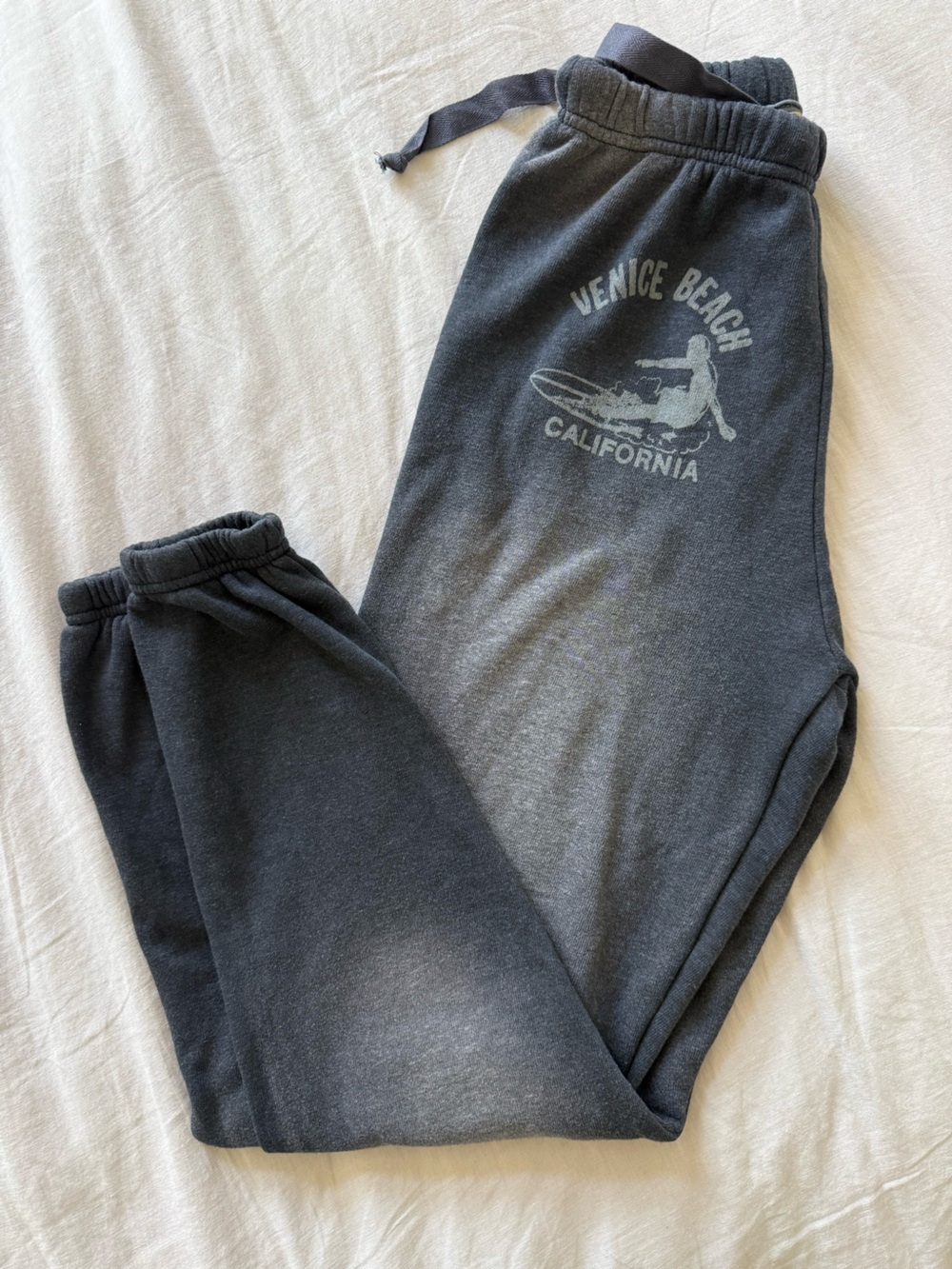 Aviator Nation Venice Surfer Sweatpants Faded Smoke XS
